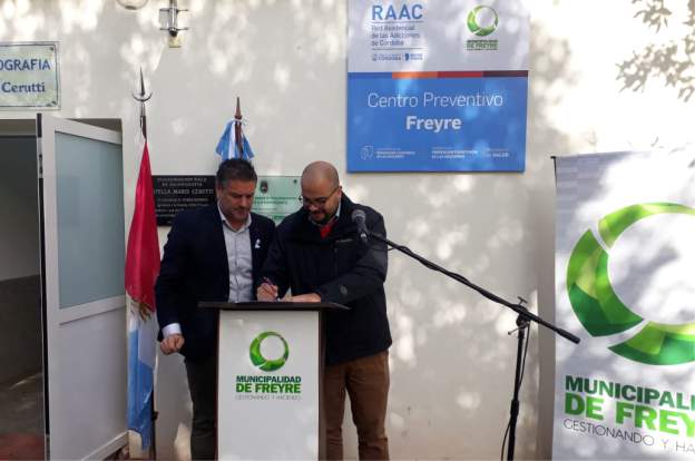 INAUGURAN EN FREYRE UN CENTRO PREVENTIVO DE ADICCIONES