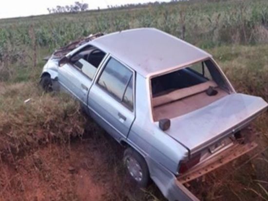 HERIDOS LEVES POR ACCIDENTE EN COLONIA ALDAO