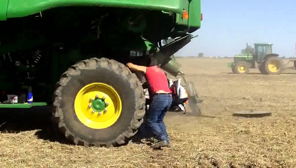 FALLECIÓ UN TRABAJADOR RURAL AL QUEDAR ATRAPADO ENTRE LOS HIERROS DE UNA COSECHADORA