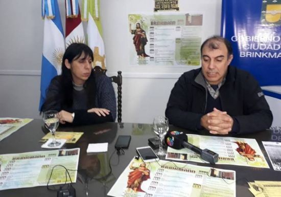 BRINKMANN: ANUNCIARON ACTIVIDADES POR LAS FIESTAS PATRONALES