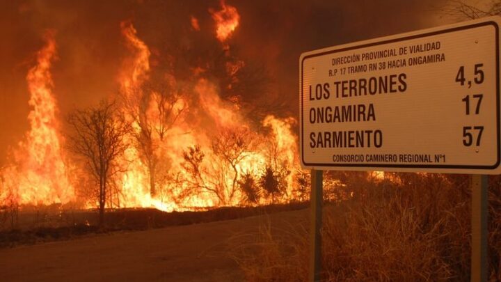 CÓRDOBA: DETIENEN A UN HOMBRE POR INTENTAR PROVOCAR UN INCENDIO