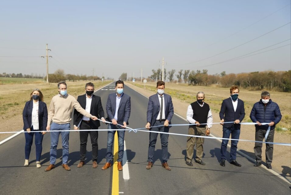 INAUGURARON LA RE-PAVIMENTACIÓN DE UN TRAMO DE LA RUTA 1