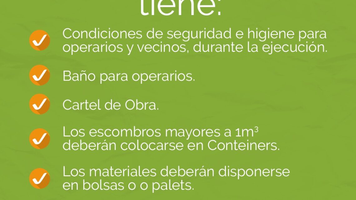ARROYITO: REQUISITOS PARA LA EJECUCIÓN Y CERTIFICACIÓN FINAL DE OBRAS ARROYITO: REQUISITOS PARA LA EJECUCIÓN Y CERTIFICACIÓN FINAL DE OBRAS