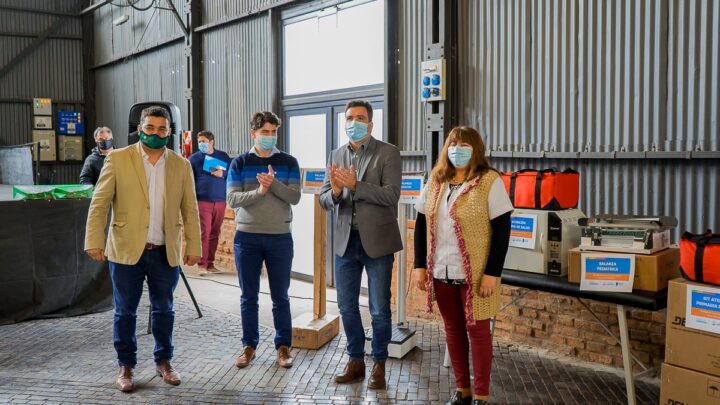 LA PARA – VILLA FONTANA: ENTREGARON KITS SANITARIOS A MUNICIPIOS DE LA REGIÓN