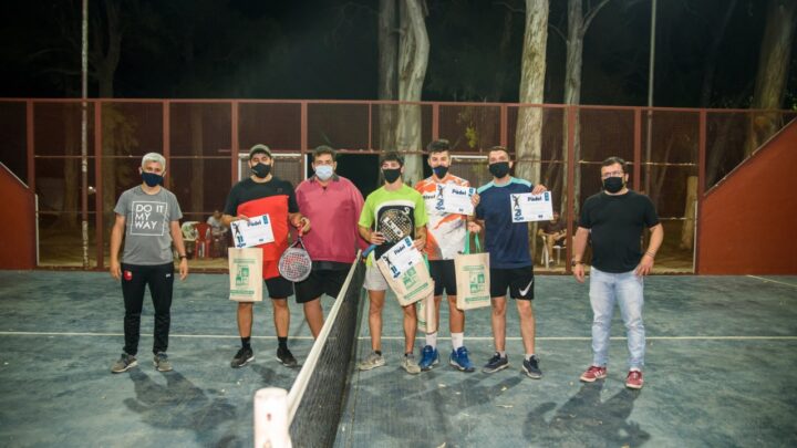 MARULL: SE DISPUTÓ UN TORNEO DE PÁDEL LOCAL