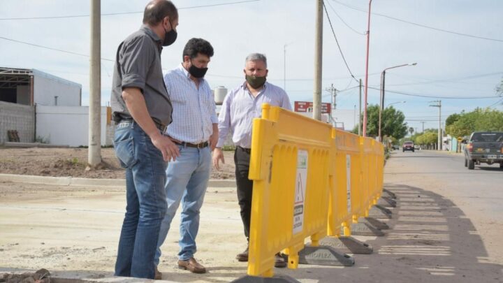 ARROYITO: YA SE COMPLETÓ LA PAVIMENTACIÓN SOBRE LA CALLE ALBERDI