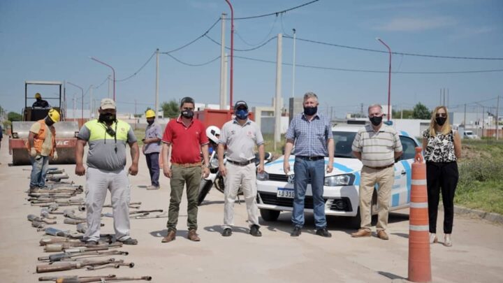 ARROYITO: DESTRUYEN CAÑOS DE ESCAPES RUIDOSOS SECUETRADOS A MOTOCICLETAS