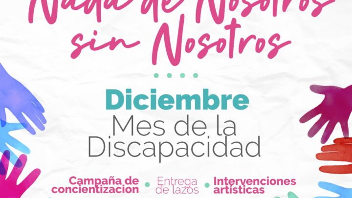 ARROYITO CONMEMORA EN DICIEMBRE EL DÍA INTERNACIONAL DE LA DISCAPACIDAD