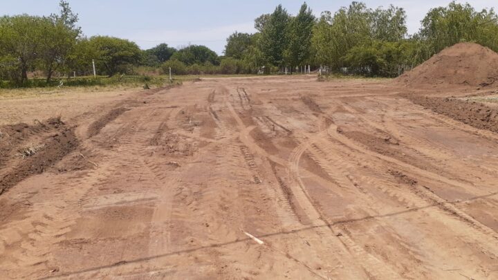 RÍO PRIMERO: INICIAN OBRAS PARA BRINDAR MÁS SEGURIDAD AL BARRIO SUR