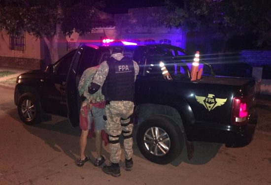 FPA SECUESTRA DROGAS Y DETIENEN A UNA PERSONA EN FREYRE