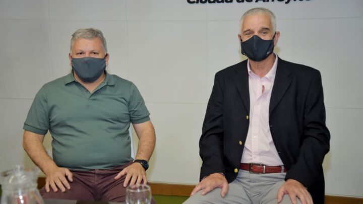 ARROYITO: BENEDETTI RECIBIÓ AL DEFENSOR DEL PUEBLO MARIO DECARA