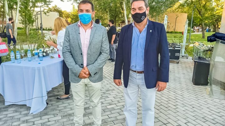 VILLA SANTA ROSA: KIEFFER PARTICIPÓ DE LA INAUGURACIÓN DEL PARQUE BROCHERO SANTO