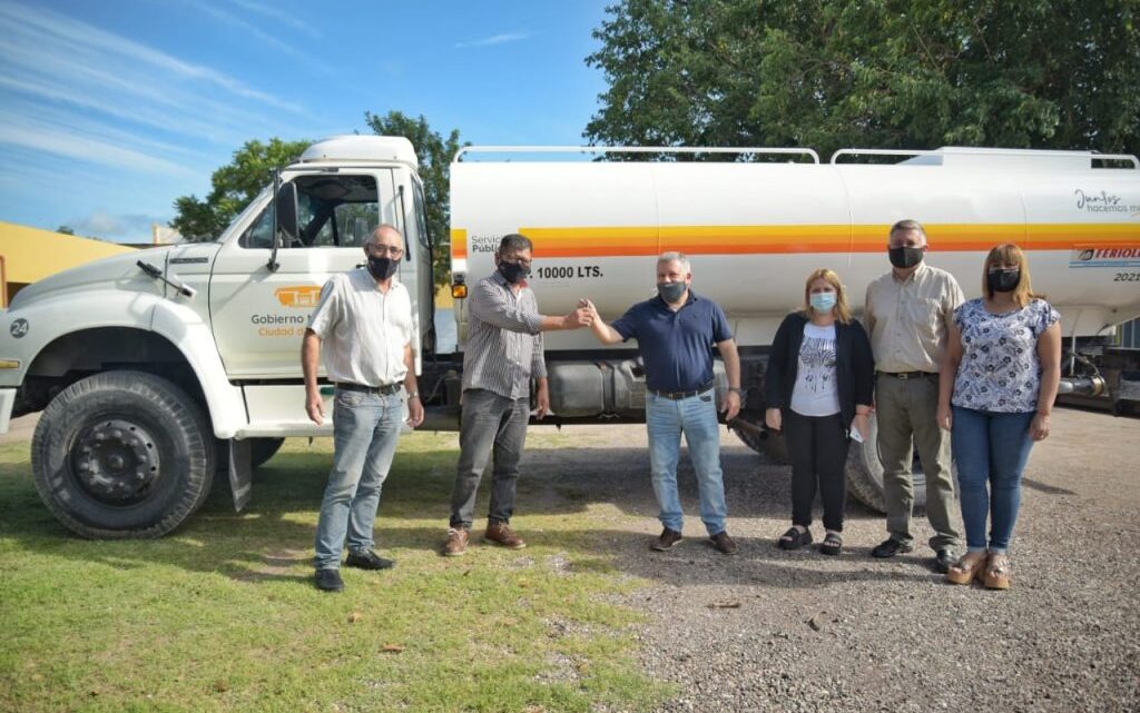 ARROYITO: MUNICIPALIDAD MEJORA LOS SERVICIOS ADQUIRIENDO HERRAMIENTAS