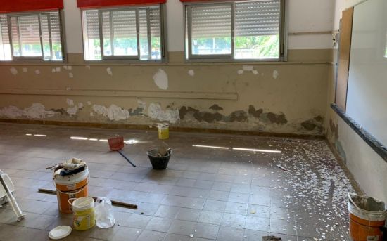 CHIPIÓN: REACONDICIONAN EL EDIFICIO DEL CENTRO EDUCATIVO RECONQUISTA