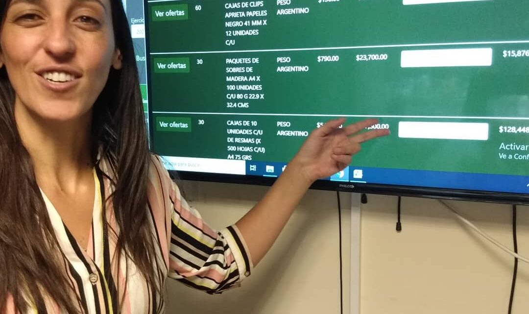 RÍO PRIMERO: EL MUNICIPIO AHORRÓ $80.000 CON LA MODALIDAD DE SUBASTA ELECTRÓNICA INVERSA