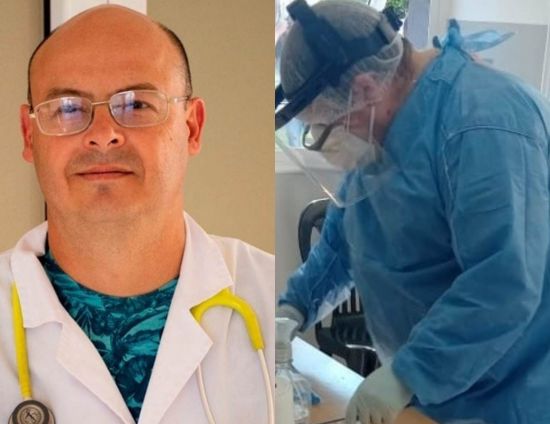 El gran gesto de dos médicos: fueron a vacunarse contra la gripe y se quedaron a hisopar