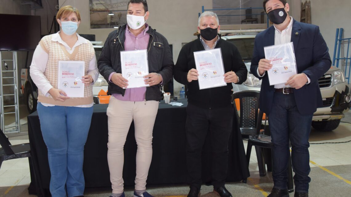 Arroyito: Municipalidad y Bomberos lanzaron la campaña publicitaria Doble Beneficio