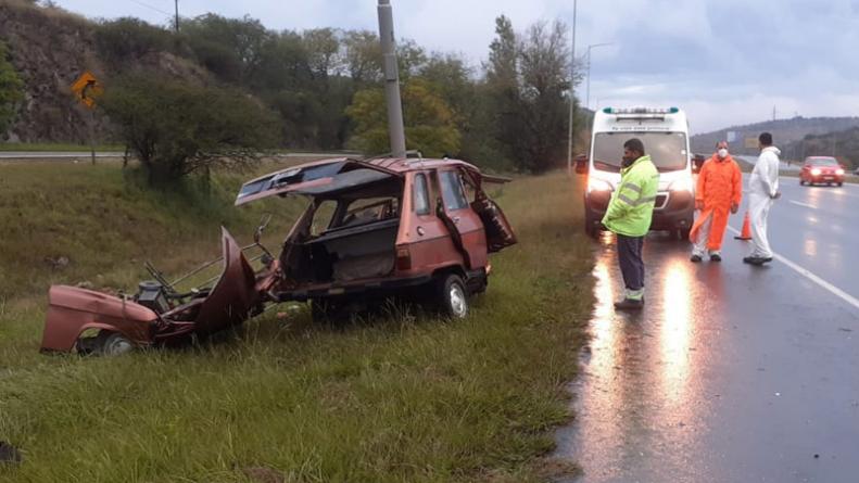 Accidente fatal en la autopista Córdoba – Carlos Paz