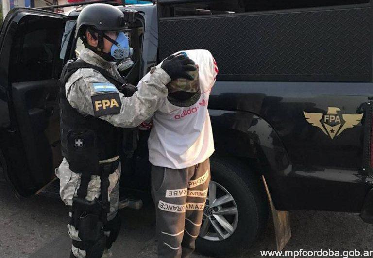 Seis detenidos integrantes de una banda narco de Arroyito