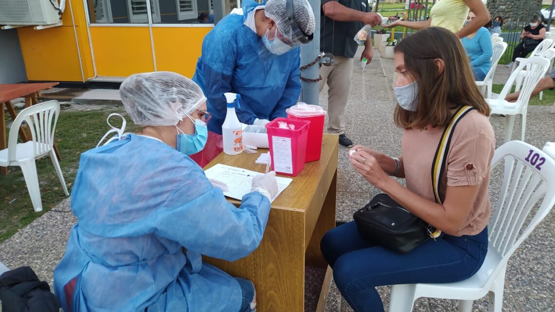 COVID: SE DETECTARON 66 CASOS CON ANTICUERPOS EN LA CAMPAÑA DE TESTEO MASIVO EN ARROYITO