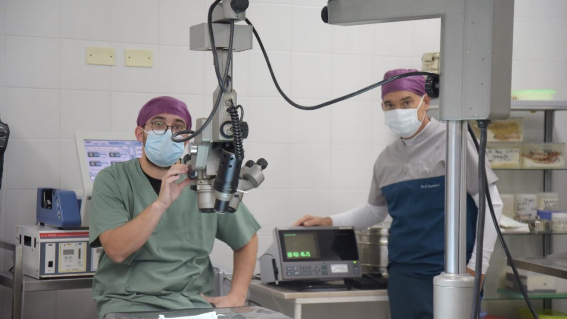 Histórica primera cirugía ocular en el Hospital Municipal de Arroyito