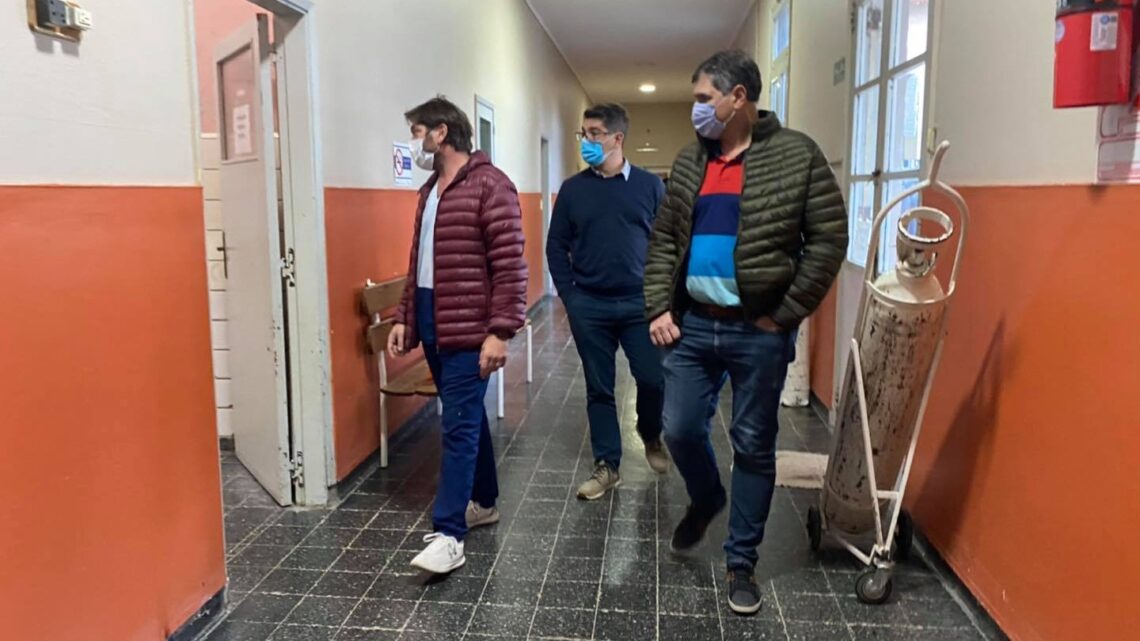 Balnearia: Funcionarios de salud de la Provincia recorrieron el Hospital San José