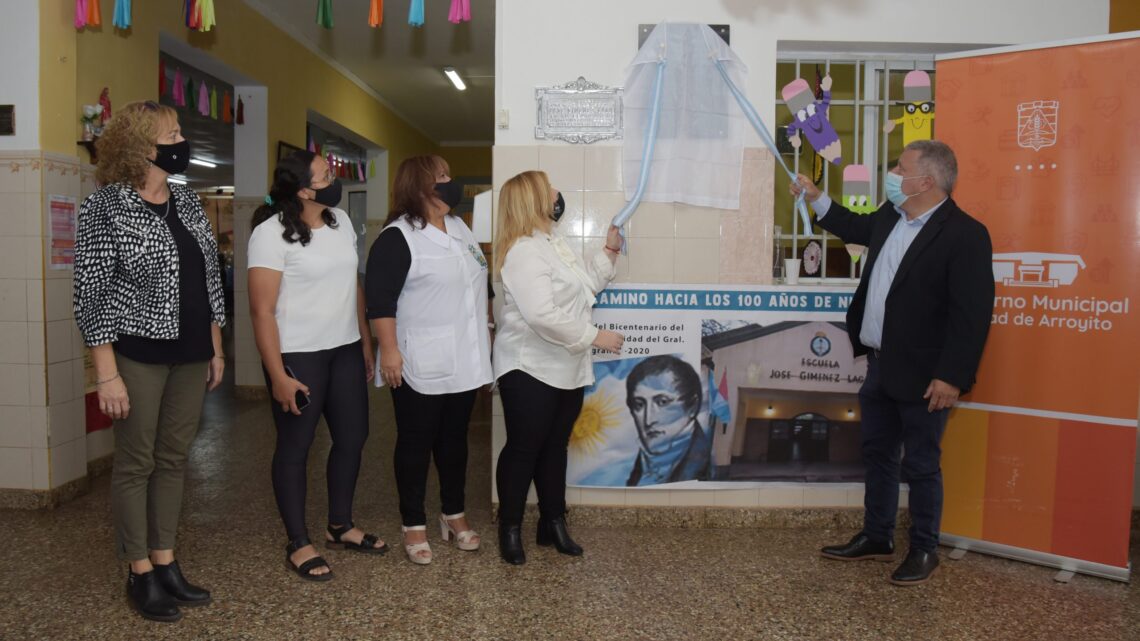 Celebraron los 100 años de la escuela José Giménez Lagos de Arroyito