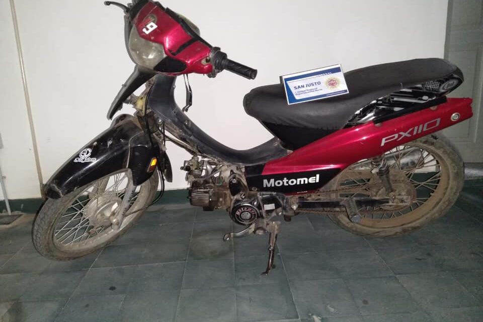 Brinkmann: Una mujer detenida por sustraer su propia moto