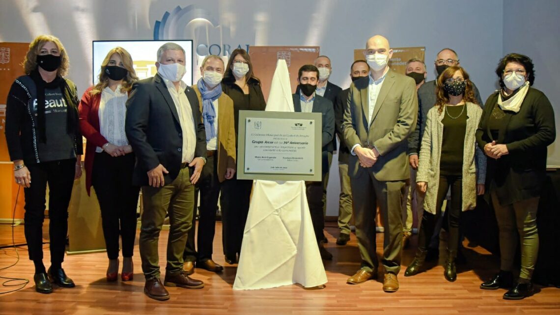Arroyito: Municipalidad reconoció a ARCOR en su 70 aniversario