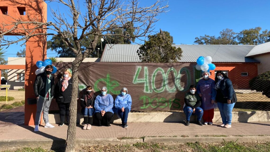 Covid: Balnearia llegó al 70% de su población adulta vacunada con la primera dosis Covid: Balnearia llegó al 70% de su población adulta vacunada con la primera dosis