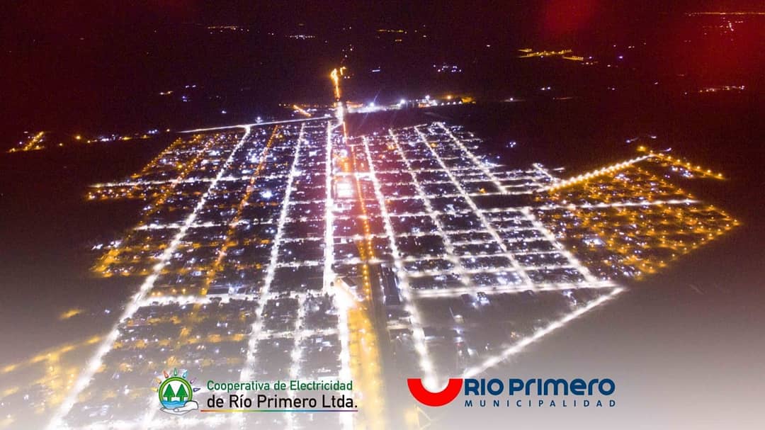 Río Primero: Culminó la primera etapa del proyecto iluminación Led