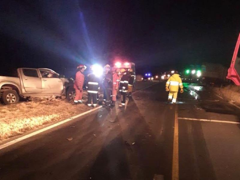 Urgente: Choque fatal en la ruta 19 cerca de La Francia