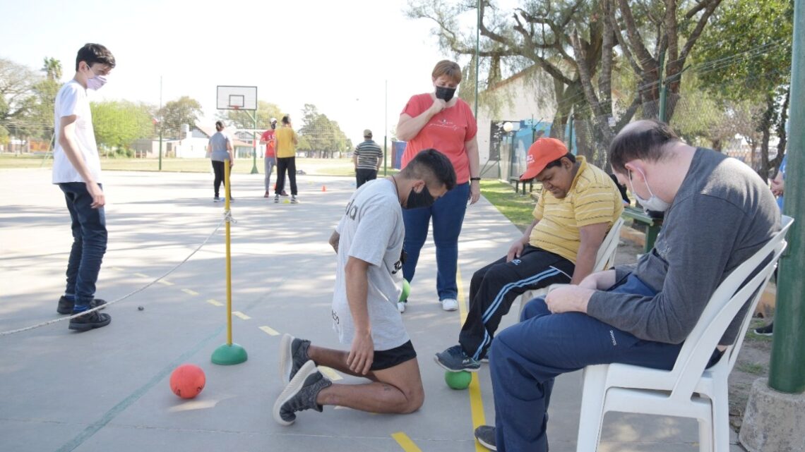 Arroyito: Actividades deportivas adaptadas, una propuesta inclusiva