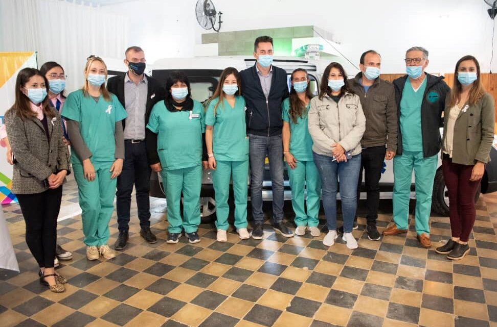 Villa Fontana cuenta con una nueva ambulancia