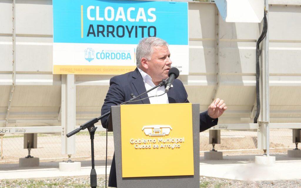 Arroyito: “Inauguramos una obra que hacía diez años que estaba parada”