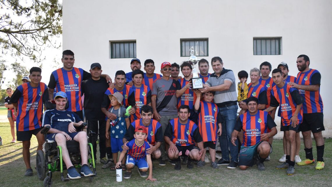 Balnearia: Colonia Trinchera campeón del futbol barrial