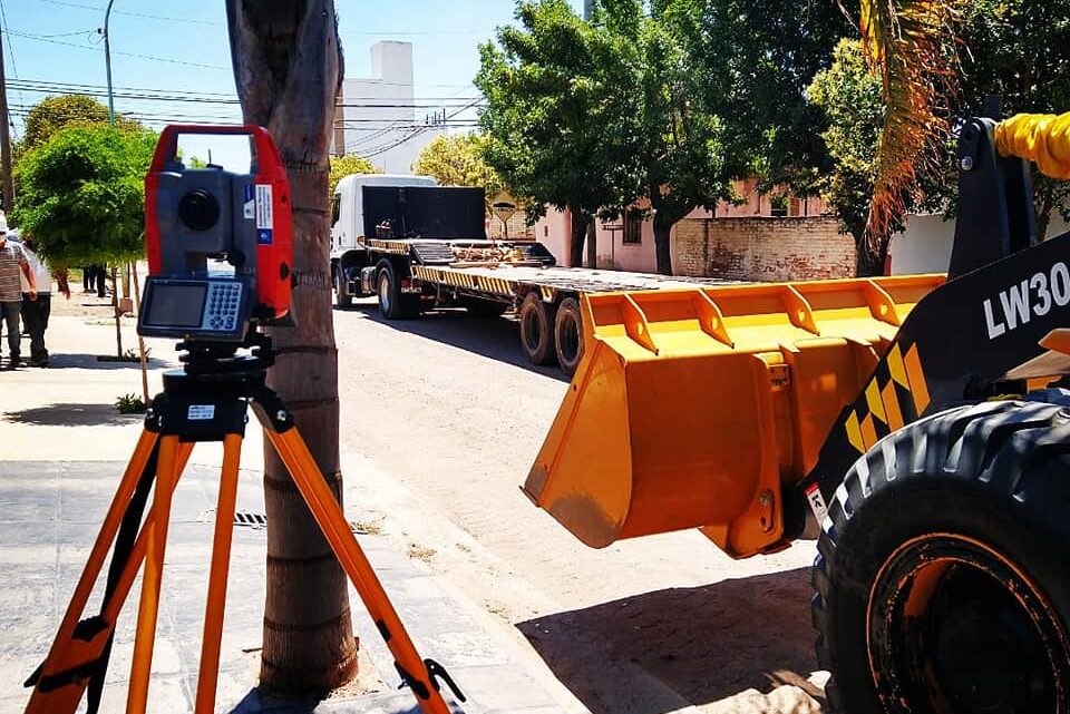 Río Primero: Pavimento, otra obra más para el desarrollo local