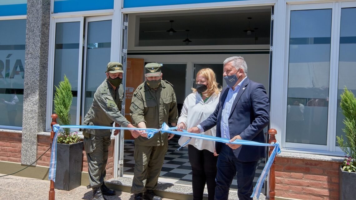 Arroyito: Benedetti puso en marcha la patrulla fija de Gendarmería Nacional