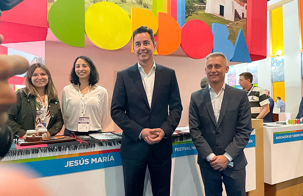 Calvo en la FIT: “Es nuestra responsabilidad acompañar a la industria del turismo de Córdoba”