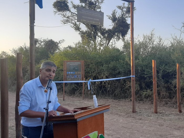 Morteros: Inauguraron el Portal del ingreso al Bajo de Ansenuza