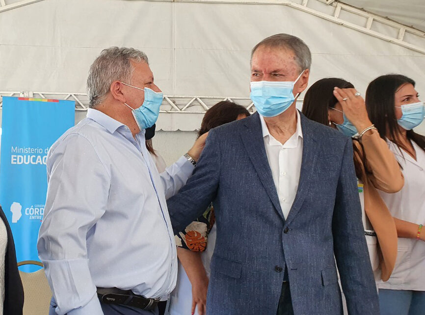 Benedetti pidió a Schiaretti que la Provincia termine la escuela PROA