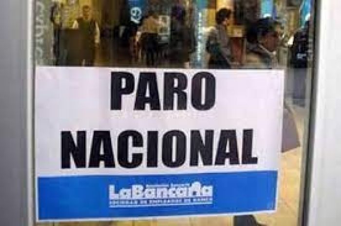 Paro bancario para este jueves sin atención ni recarga de cajeros