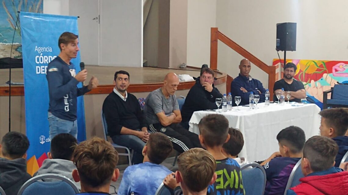 Miramar: Figuras del deporte cordobés compartieron valores humanos con jóvenes y adultos