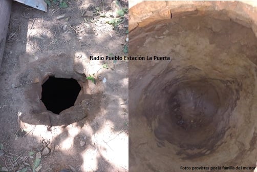 La Puerta: Mujer policía rescata a un niño de 2 años que cayó a un pozo negro