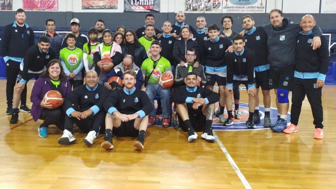 Villa Santa Rosa: Deportistas entrenaron con la Selección Argentina de Básquet para Sordos