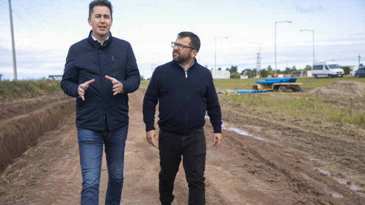 Calvo y Faletto recorrieron la obra del acueducto Altos de Chipión – La Para