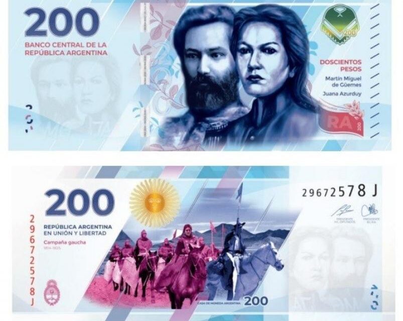 Juana Azurduy, María Remedios del Valle y Güemes en los nuevos billetes