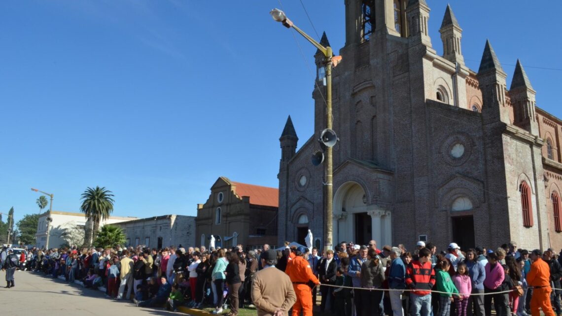 Después de dos años vuelve la peregrinación a María Auxiliadora en Vignaud