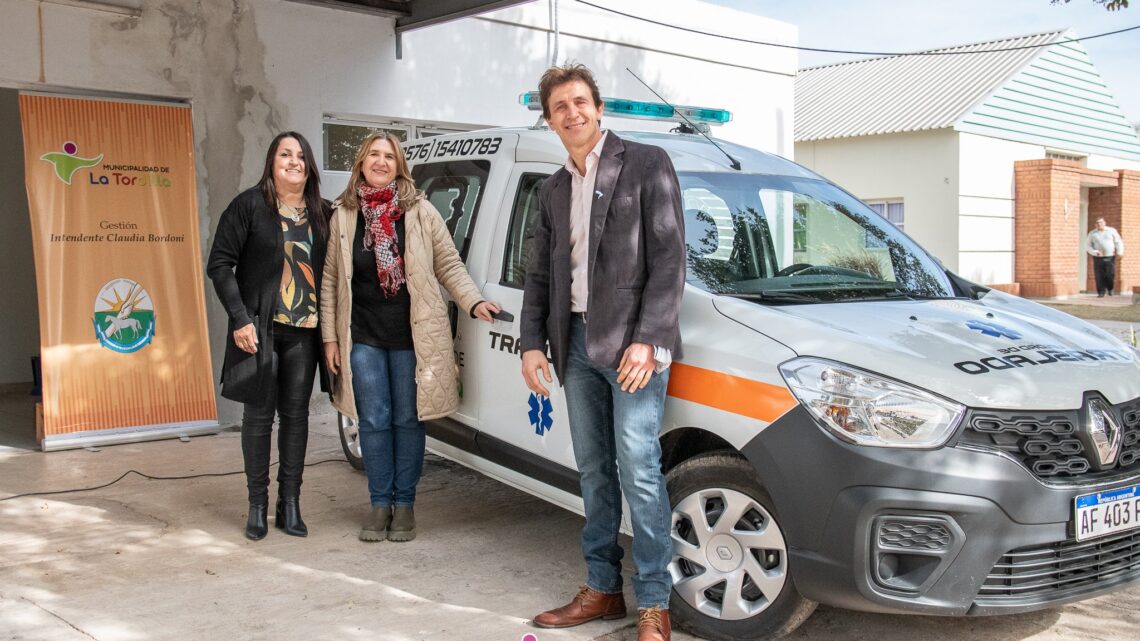 La Tordilla recibió una nueva unidad de traslado sanitario
