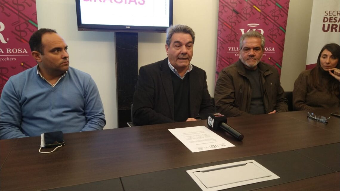 Villa Santa Rosa: Kieffer anunció obras por $60 millones para la localidad